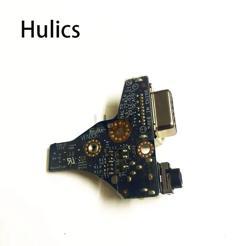 Hulics Used FOR Dell Latitude E6330 Audio Jack Board VGA FRFCY CN-0FRFCY LS-7741P