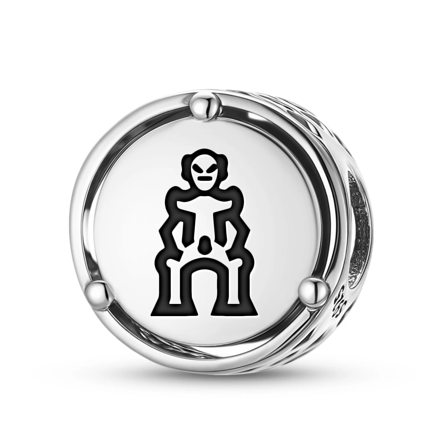 

Taino Dimivan Caracaracol, стерлинговое серебро 925 пробы, символ, подвеска, подходит для оригинального браслета, ювелирные изделия своими руками, аксессуары, семейная бусина