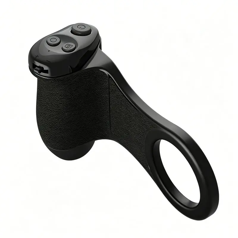 FEDI-Magnetic Phone Stabilizer Wireless Bluetooth Zoom Remote Controller Photography Video Aid Black