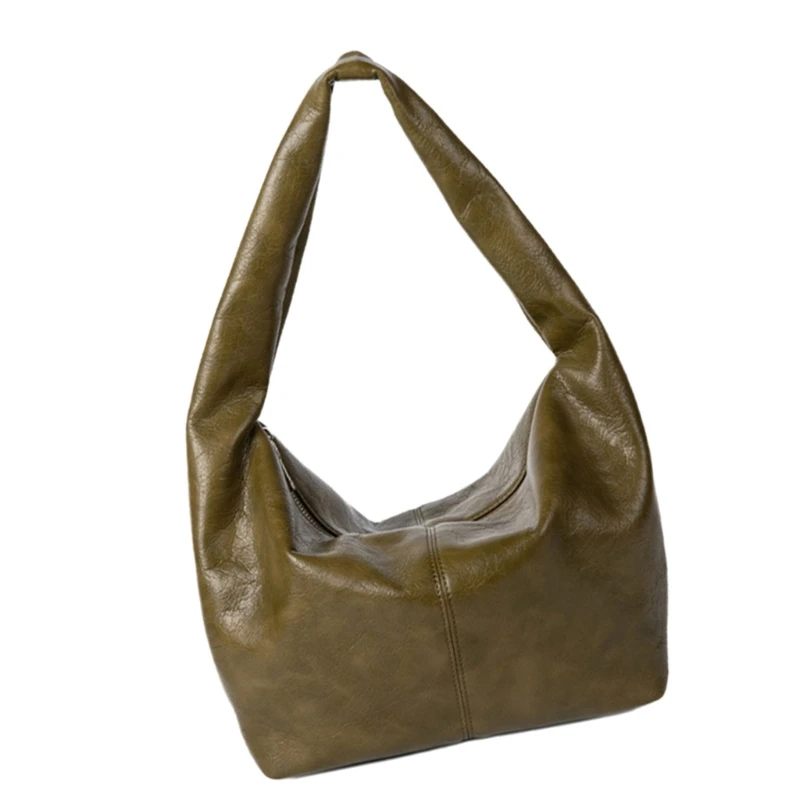 Outono inverno saco axila para mulheres menina bolsa ombro vintage saco bolinhos couro do plutônio retro saco