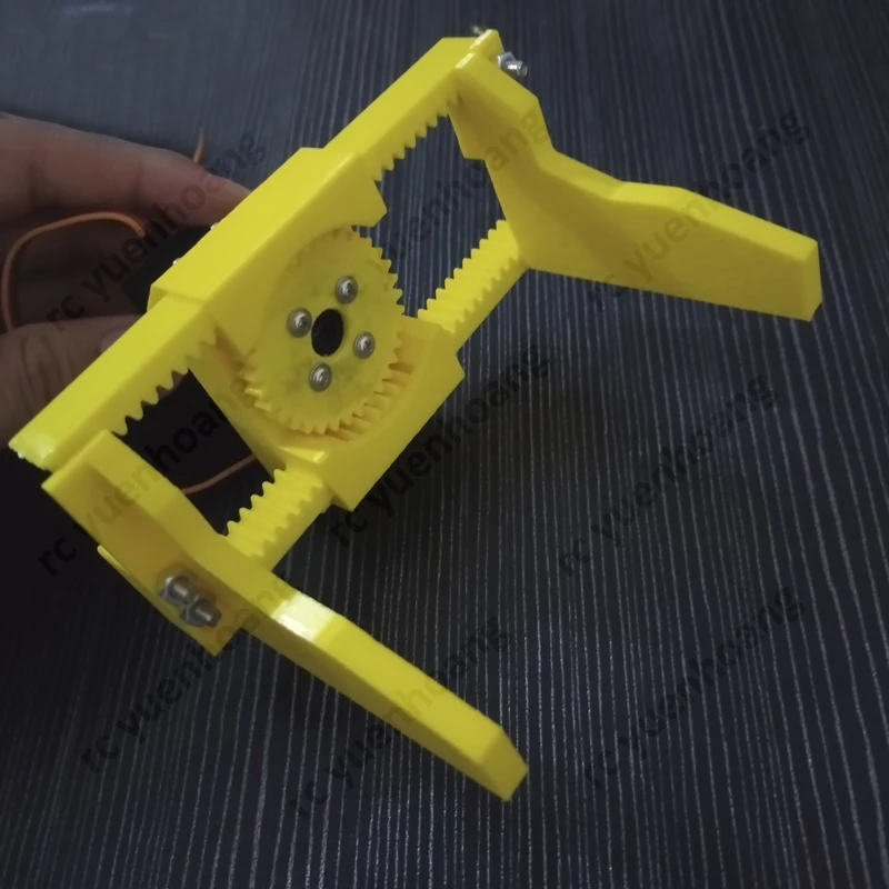 1Set Mini 0-180 Degree Servo Robot Arm Gripper 3D Printing DIY Assembly Modified Expandable Accessories Scientific Experiment