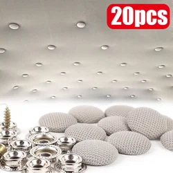 Car Ceiling Headliner Cloth Fixing Buckles Interior Roof Fixing Screw Fabric Rivets Retainer Set Fastener Clips Accessories