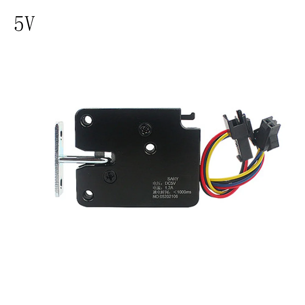 Locker Door Electronic Control Locks DC 3V/5V/12V Small Electronic-Controlled Lock Unmanned Vending Machine Self-elastic Lock