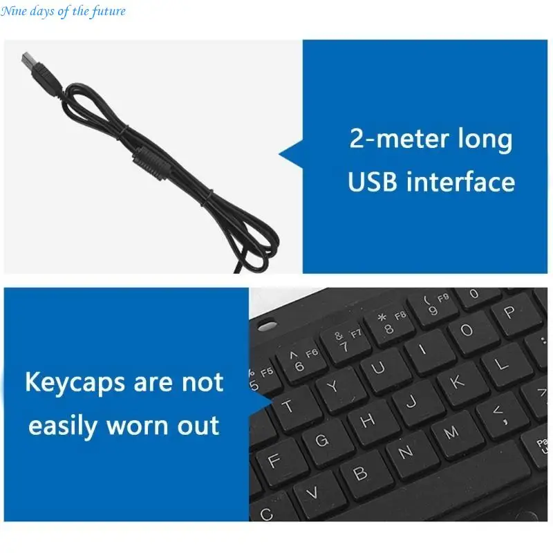 Ergonomic Industrial USB Touches Board Keyboards with Touchpads for Automation and Monitoring Systems E65A