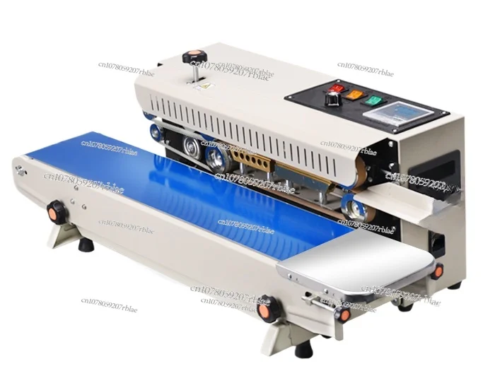 Desktop and Floor Standing Sealer: Continuous Ink Wheel Printing for Plastic and Foil Bags with Heat Sealing Capability!