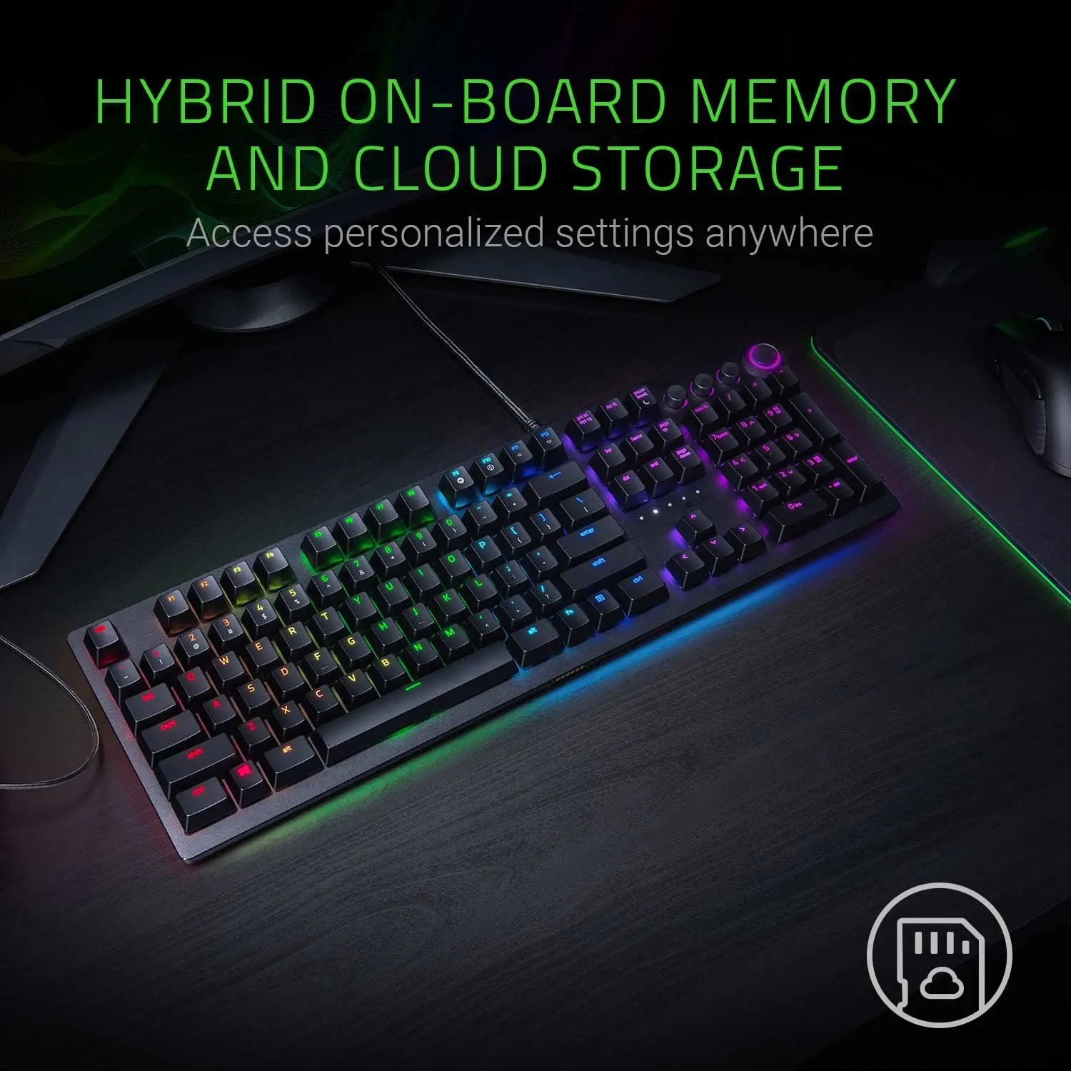 Razer huntsman elite gaming keyboard interruptores de teclado
