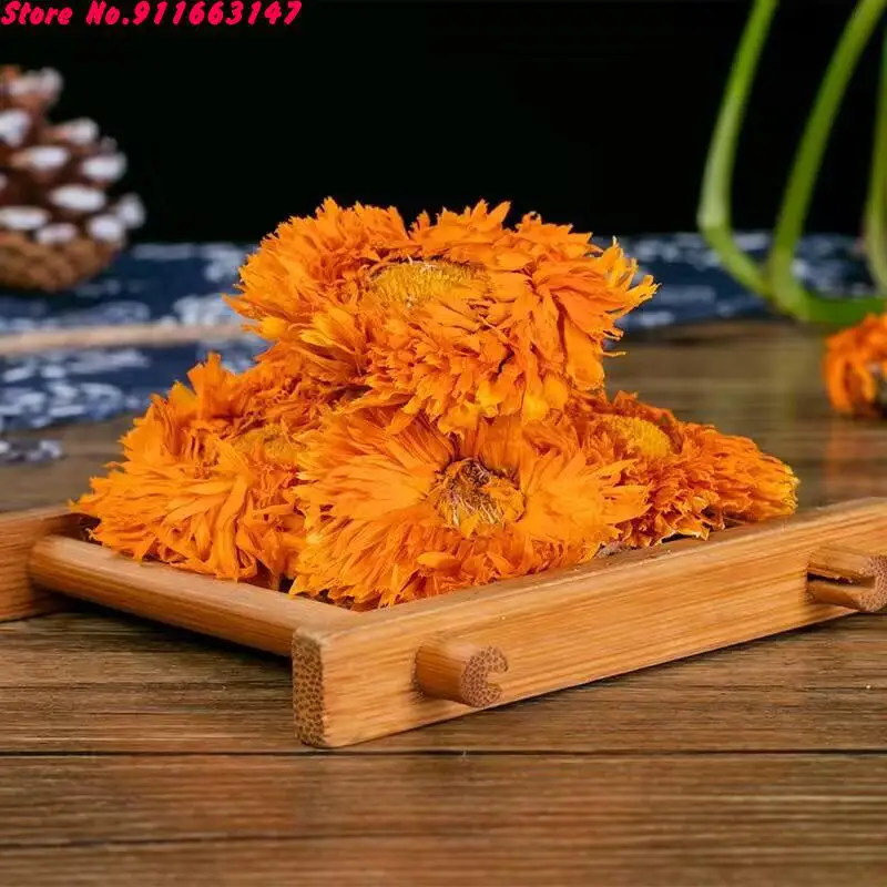 Top Natural Dried Calendula Flower For Sachet Pillow Filling Organic Calendula Petal For Beauty Bathing Wedding Candle Making