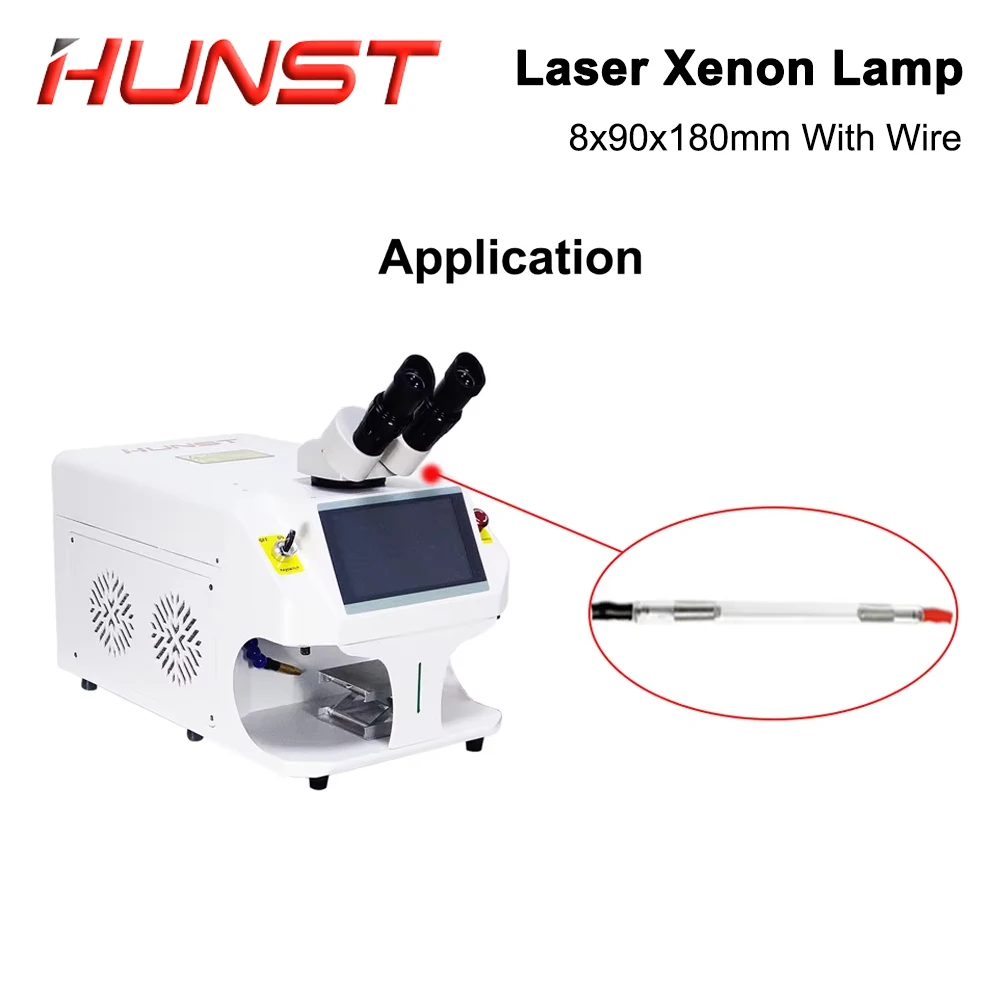 HUNST Laser Welding Machine Beauty Instrument Xenon Lamp 8x90x180mm Hair Removal Accessories