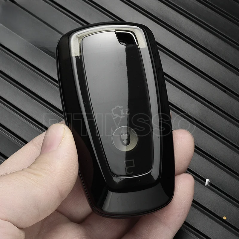Car Remote Key Case Cover Shell Fob For Ford Edge Fusion Mustang Explorer F150 F250 F350 Ecosport Protector Holder Keyless