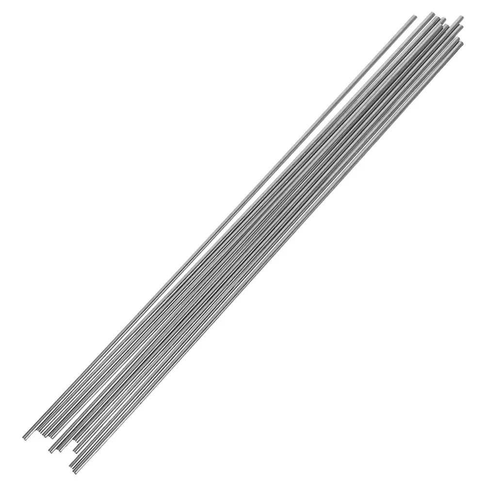 

10Pcs 2x200mm Stainless Steel Rod Pins Blocking Board Crocheting Knitting Accessories Durable Firm Fixation DIY Craft