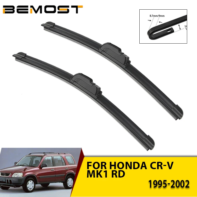 Escobillas limpiaparabrisas para Honda CR-V MK1 RD 1995-2002, escobillas para parabrisas delantero, 19 "+ 19", accesorios para coche