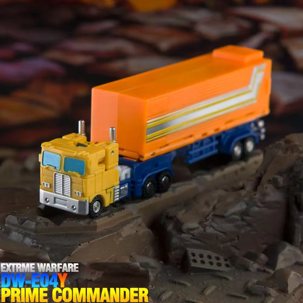 ของเล่นแปลงร่างขนาดเล็กของดร.วู: นักรบขั้นสูง DWE04Y ยีลโลว์ โอพ ไพรม์ คอมมานเดอร์