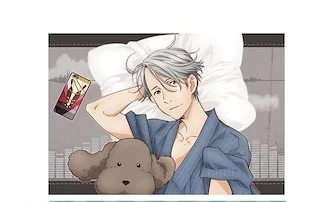 Hot 15CM Bookshelf Decoration Anime Yuri!!! On ICE Figure Peripheral Collection Acrylic Stand Model Decorations Gifts Keychain view 2