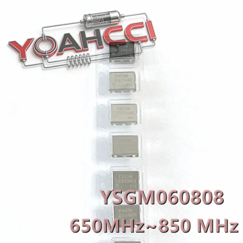 (1-10pieces) YSGM060808 Voltage-Controlled Oscillator For LTE ( 650MHz~850 MHz) ,Original NEW VCO In Stock