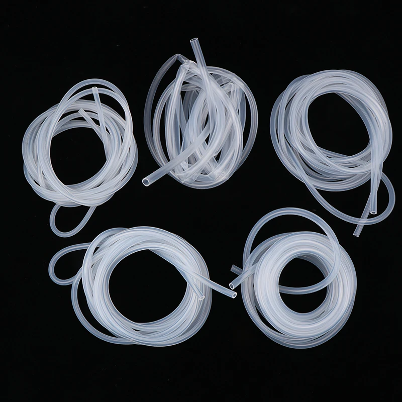 5 Meters Transparent Food Grade Silicone Tube ID 3 4 5 6 8 OD 7 8 9 10 Flexible Garden Hose Aquarium Soft Tubing Silicone Pipe