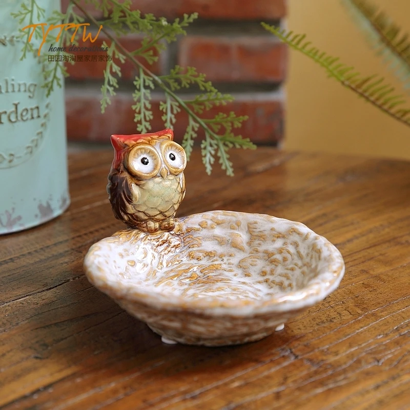 

Ashtray ceramic material geometric pattern shape cute dish decoration storage key basin soap box desktop ornament Chinese style