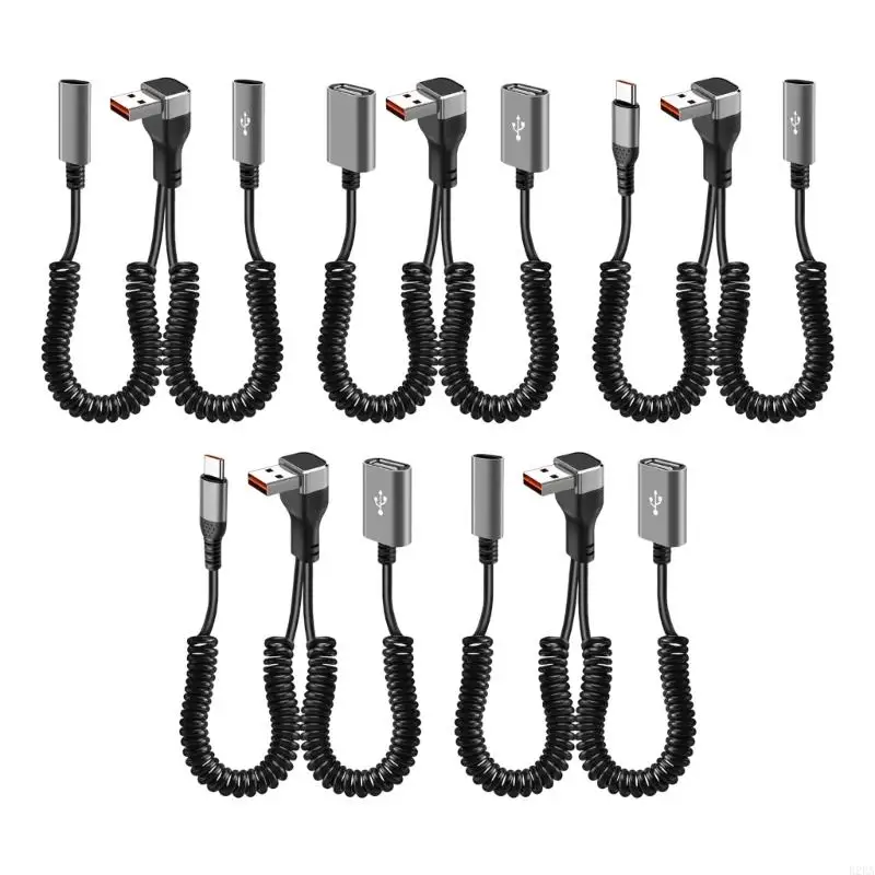 

Fast Speed 480Mbps Data Transfer USB Power Cable with 90 Degree Bend Design B2EA