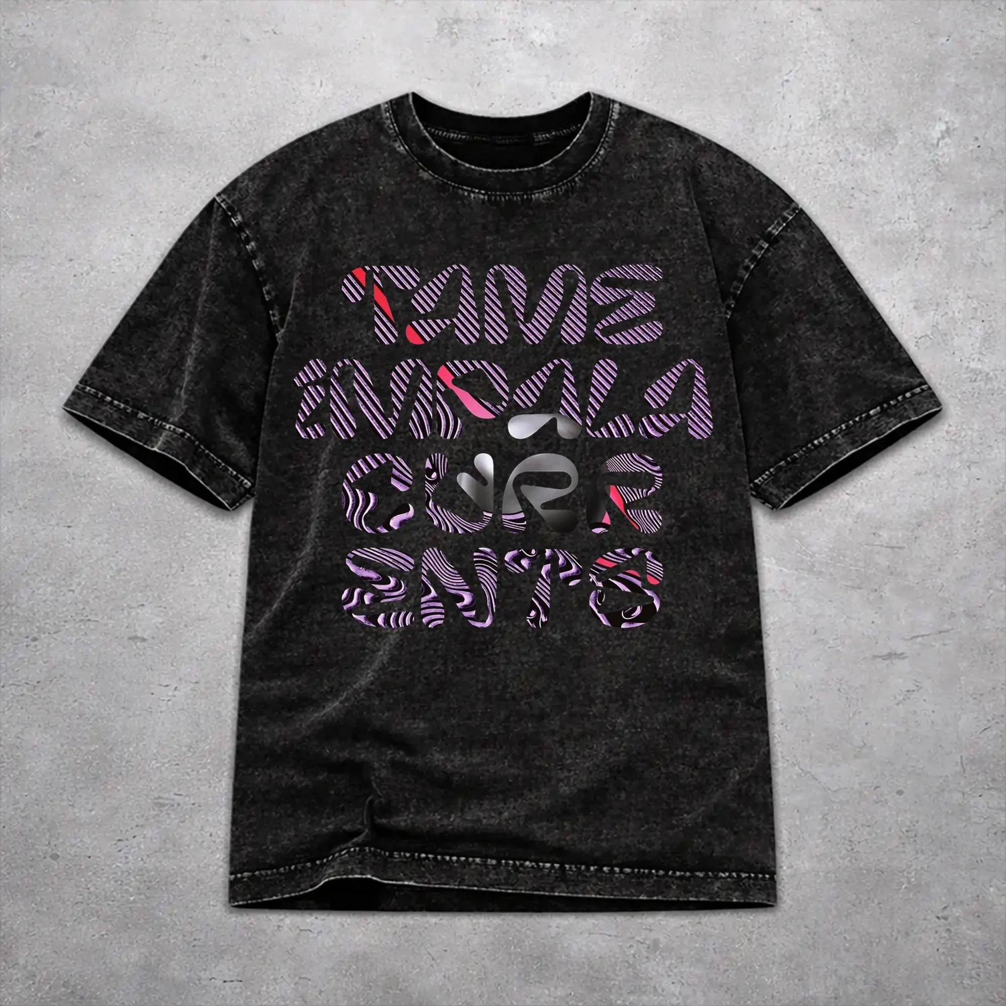 Tame Impala Deadbeat Tour 2026 Washed T Shirt Retro Streetwear for Men Women  Loose T-Shirts Tee 100% Cotton