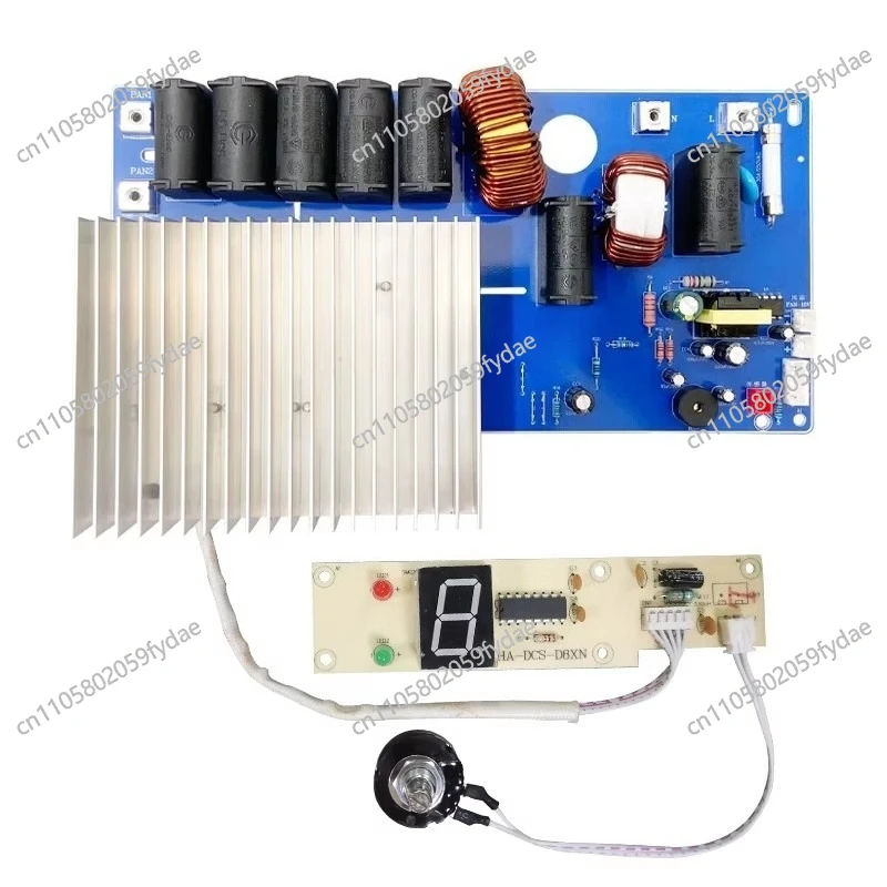 5000W Induction Cooker Control Board, Embedded Motherboard Module for Flat & Concave Commercial Cooktop Design