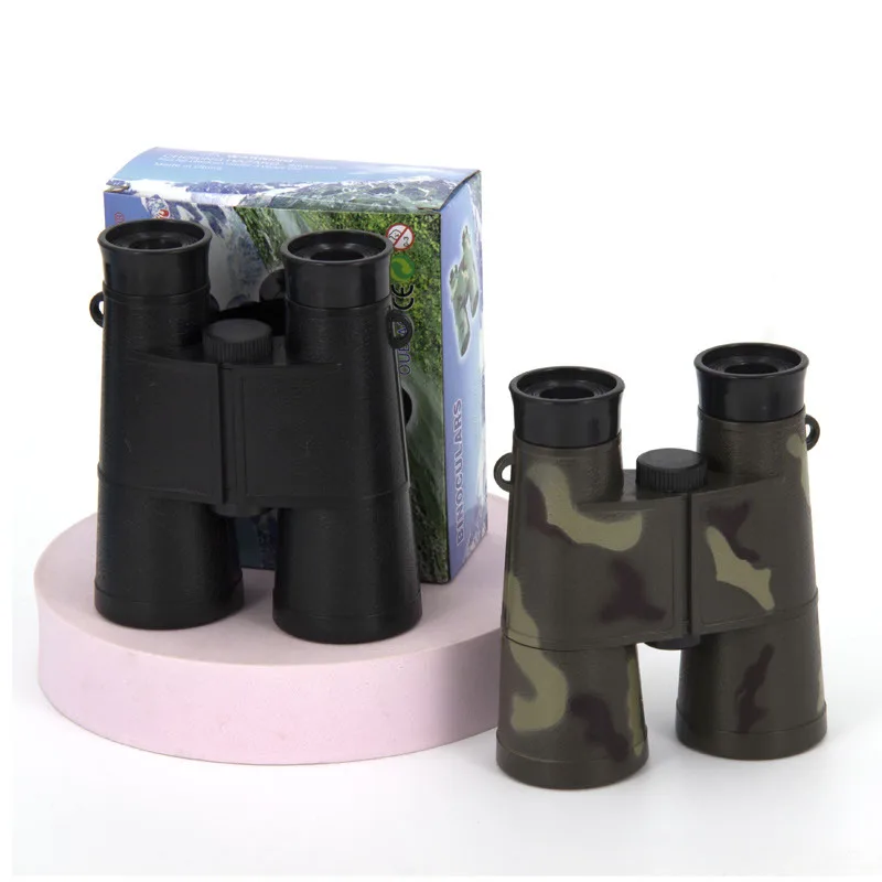 6X35mm Binoculars Children Portable Eyepiece Telescope Simulation CS Folding Outdoor Hunting Field Survival Telescope Kids Toys