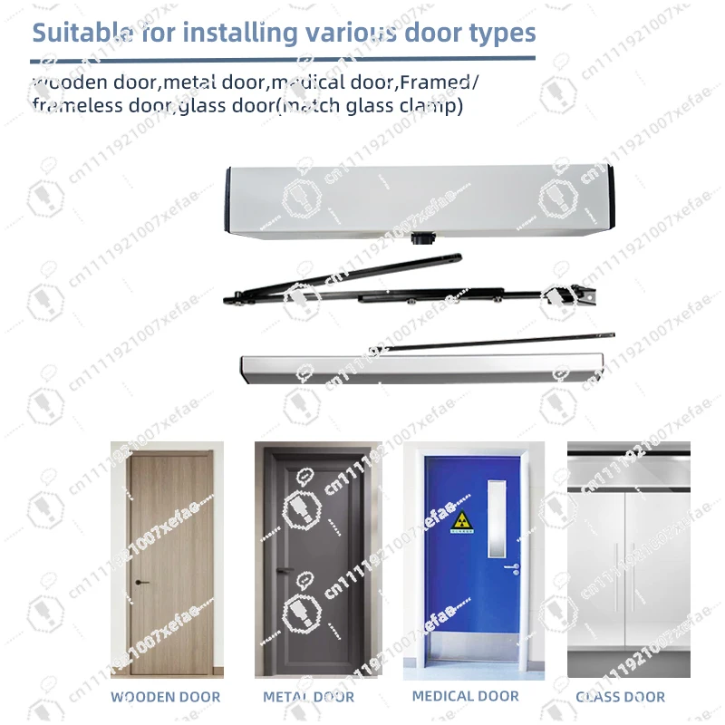 Hands-free door opener for high-quality wheelchair users
