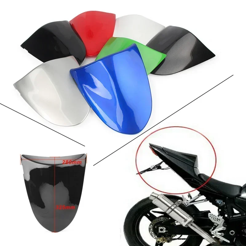 Motorcycle Rear Wing Cover For Kawasaki Ninja ZX6R ZX636 2005 2006 ZX10R 2007 Rear Passenger Cowl Seat Back Cover Fairing Part