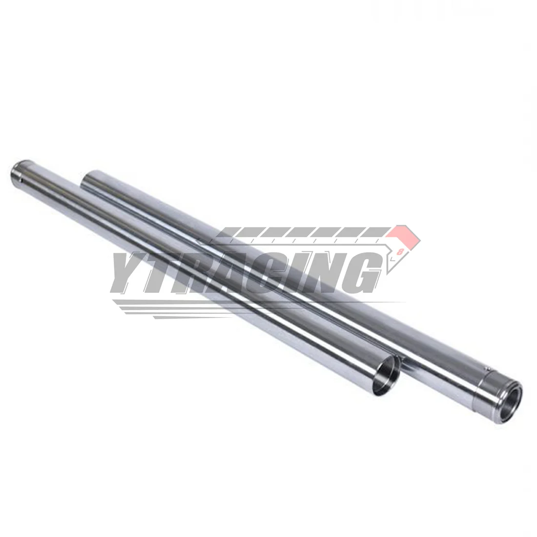 Front Fork Inner Tubes Pipes For Kawasaki ZX1000 ZX-10 1988 1989 1990 41x604mm Fork Suspension Stanchion Leg Bar Stems