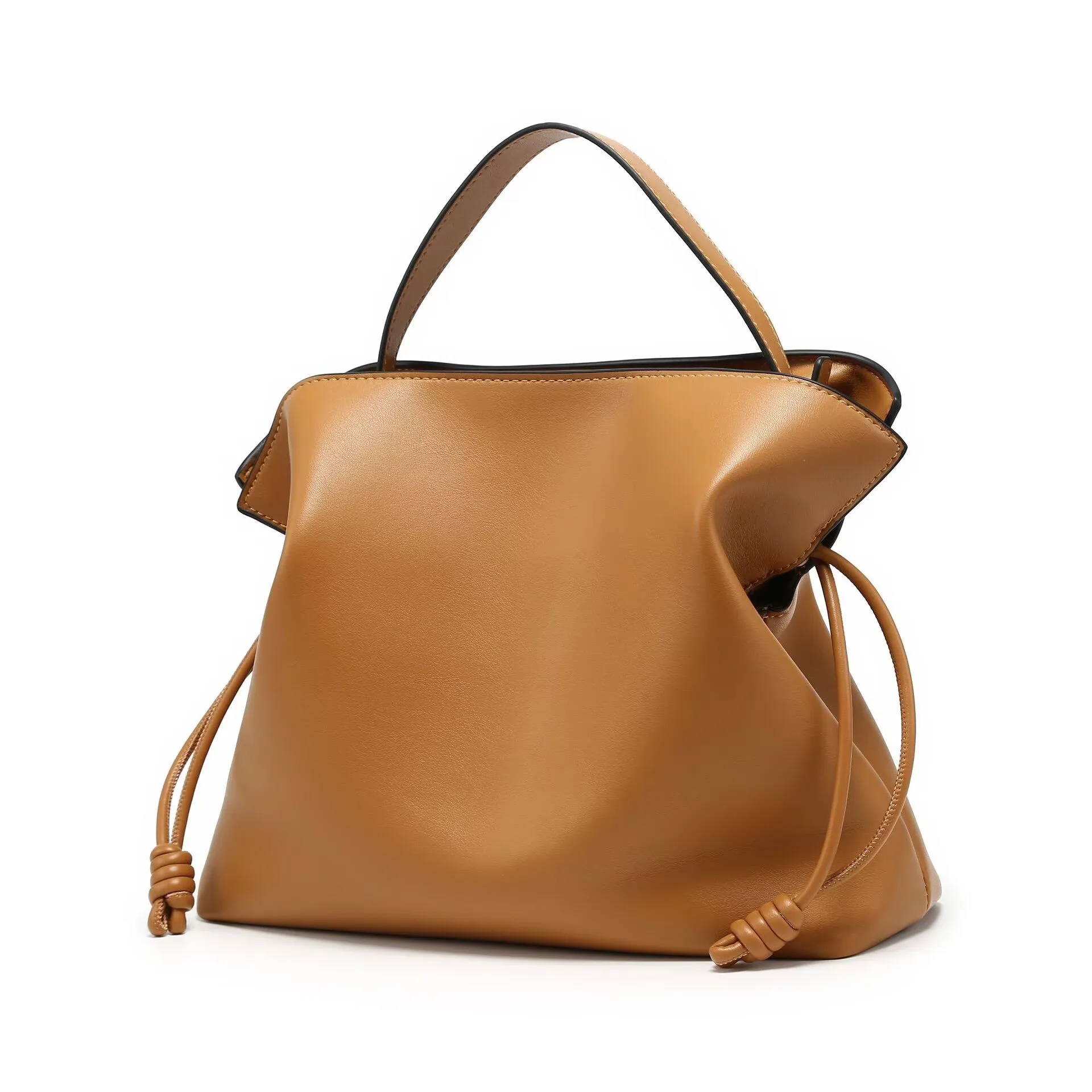 

Handbag Elegant Solid Color Commuter Women Bag Soft Leather shoulder bag Luxury Large Capacity Bags For Women's Designer Handbag
