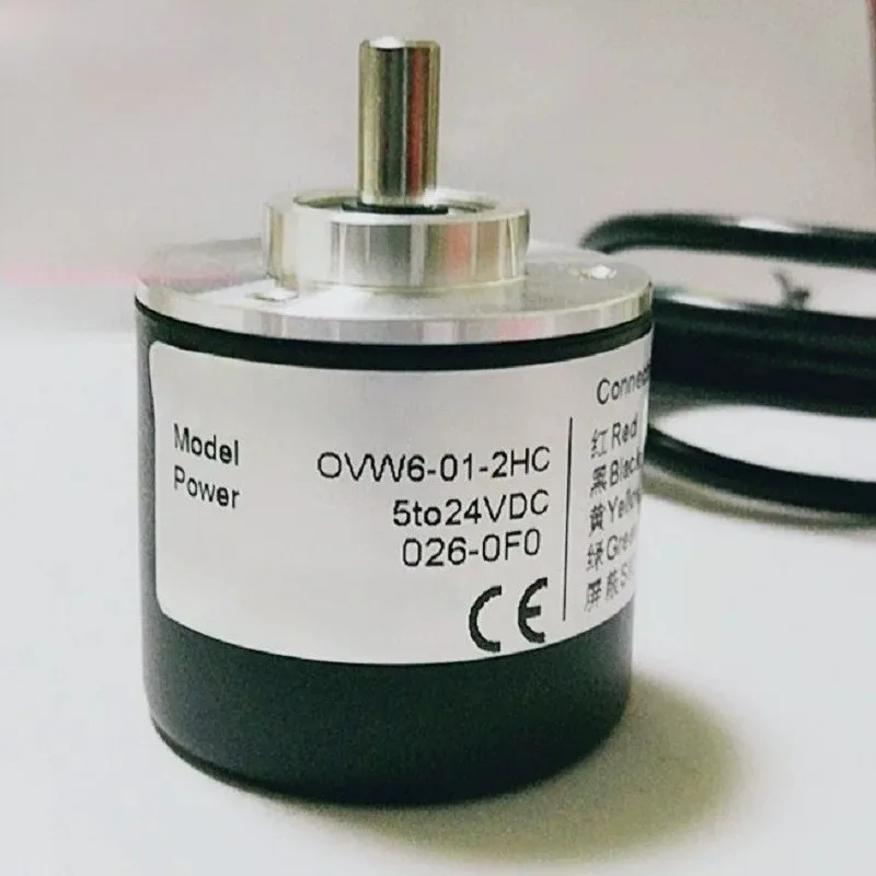 24V Incremental Rotary Encoder Push Pull Complementary Output 500 512 600 1000 1024 Pulses Line Count