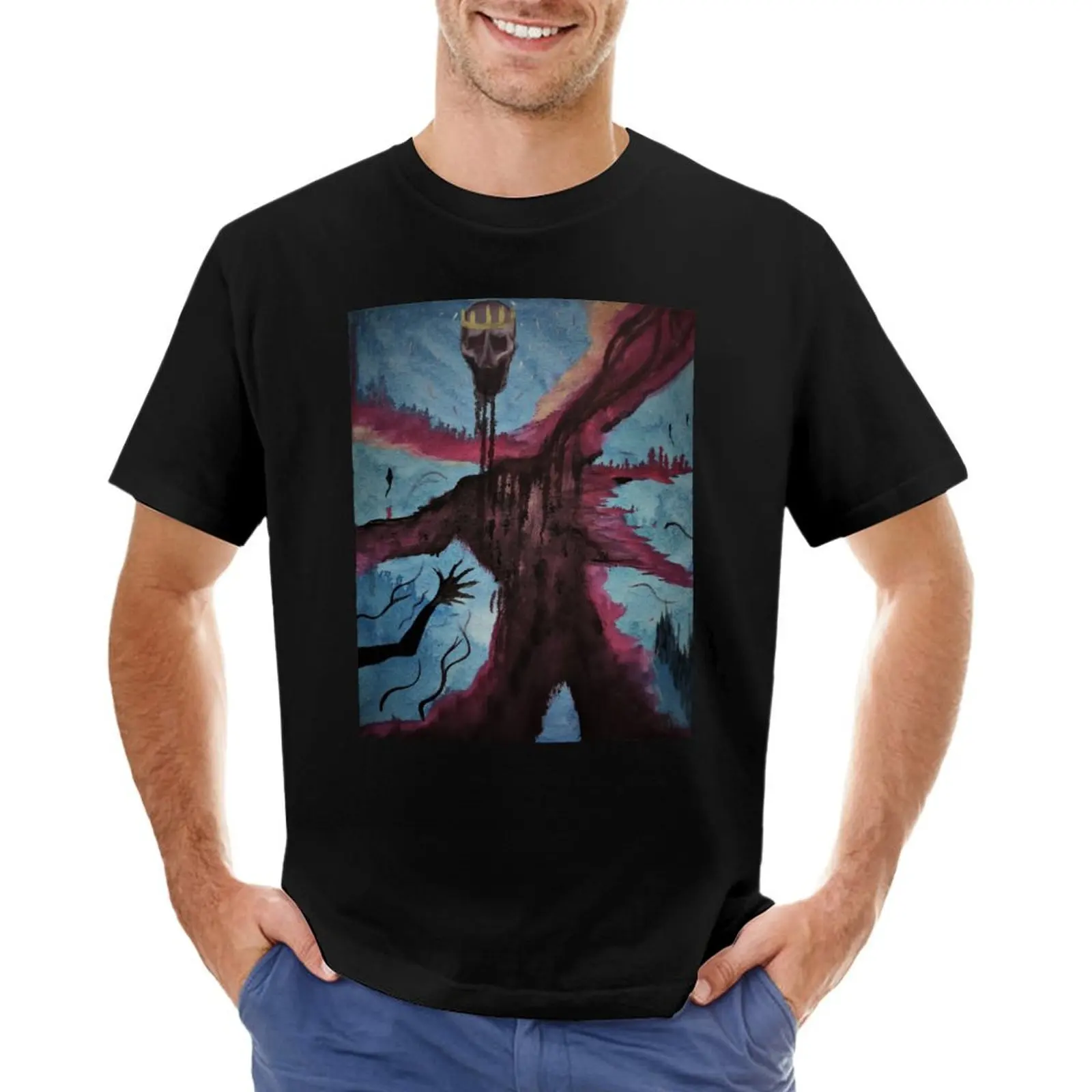 

The King Forgotten by Daniel Proffitt T-Shirt vintage anime shirt custom shirt blue archive anime figures black t-shirts for men