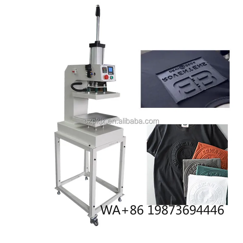 Clothing Embossing Machine, T-shirt Concave-Convex Embossing Equipment