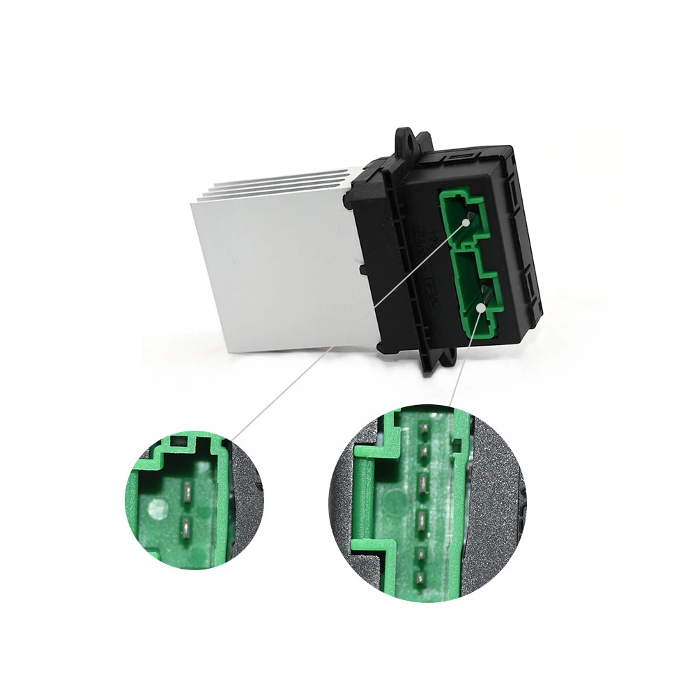 ตัวต้านทานพัดลมฮีตเตอร์พร้อมสายเชื่อมต่อ6441L2 7701207718 7701048390 F657165W สำหรับเรโนลต์ซีตรอง C3 C2 C5เปอโยต์406 107