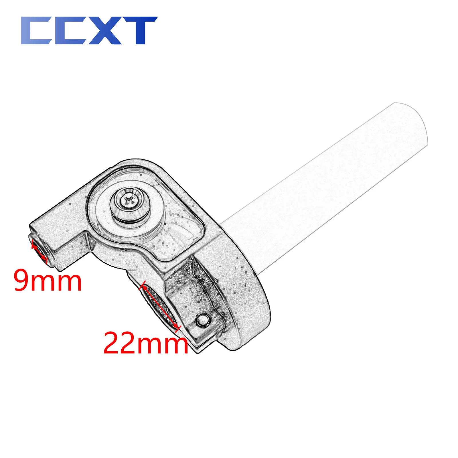 Motocicleta bicicleta da sujeira do acelerador lidar com duplo gás cabo do acelerador para keihin pz30mm carburador honda suzuki yamaha kawasaki ktm