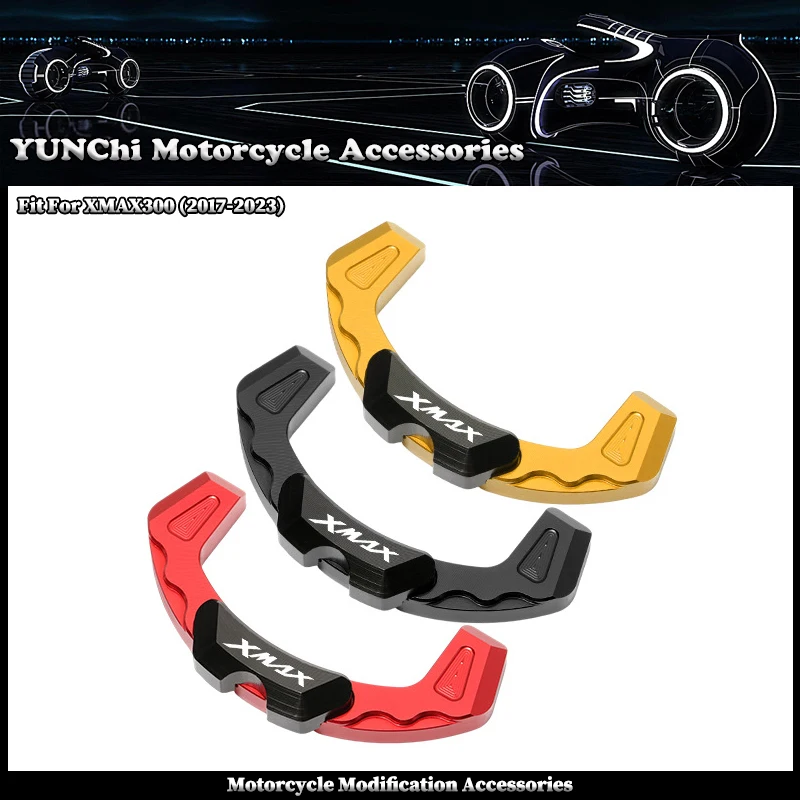 Fit For YAMAHA XMAX 300 XMAX300 2017-2023 Door Lock Switch Cover Start Button Starter Protection Cap Motorcycle Accessories