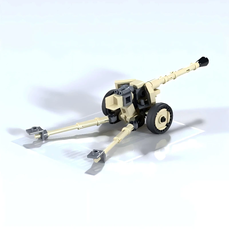 Militär-Kriegsserie E-5 Leichter Panzer M5 Panzerabwehrhagelwerfer Zerstörer Baustein-Set Modell DIY Kinderspielzeug Jungen Geburtstagsgeschenk – Detail 2