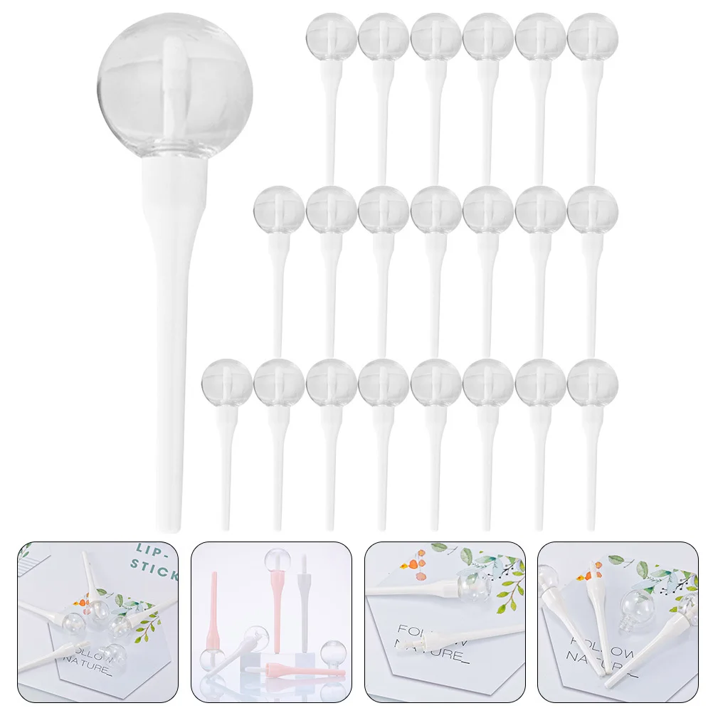 25 szt. Tubki na błyszczyk w kształcie lizaka, puste pojemniki na balsam do ust, lekkie tubki na szminkę w rozmiarze podróżnym, do samodzielnego wykonania błyszczyków.