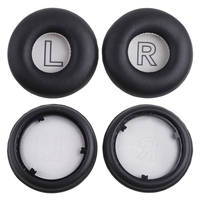 1Pair Soft Sponge Ear Cushion Cover Leather Earpads for Meizu HD50 Headphones