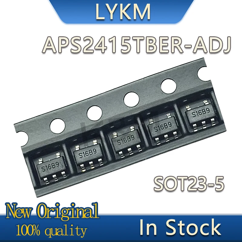 10-100/PCS New Original APS2415TBER-ADJ Silkscreen S16B9 S1.... SOT23-5 depressurize chip In Stock