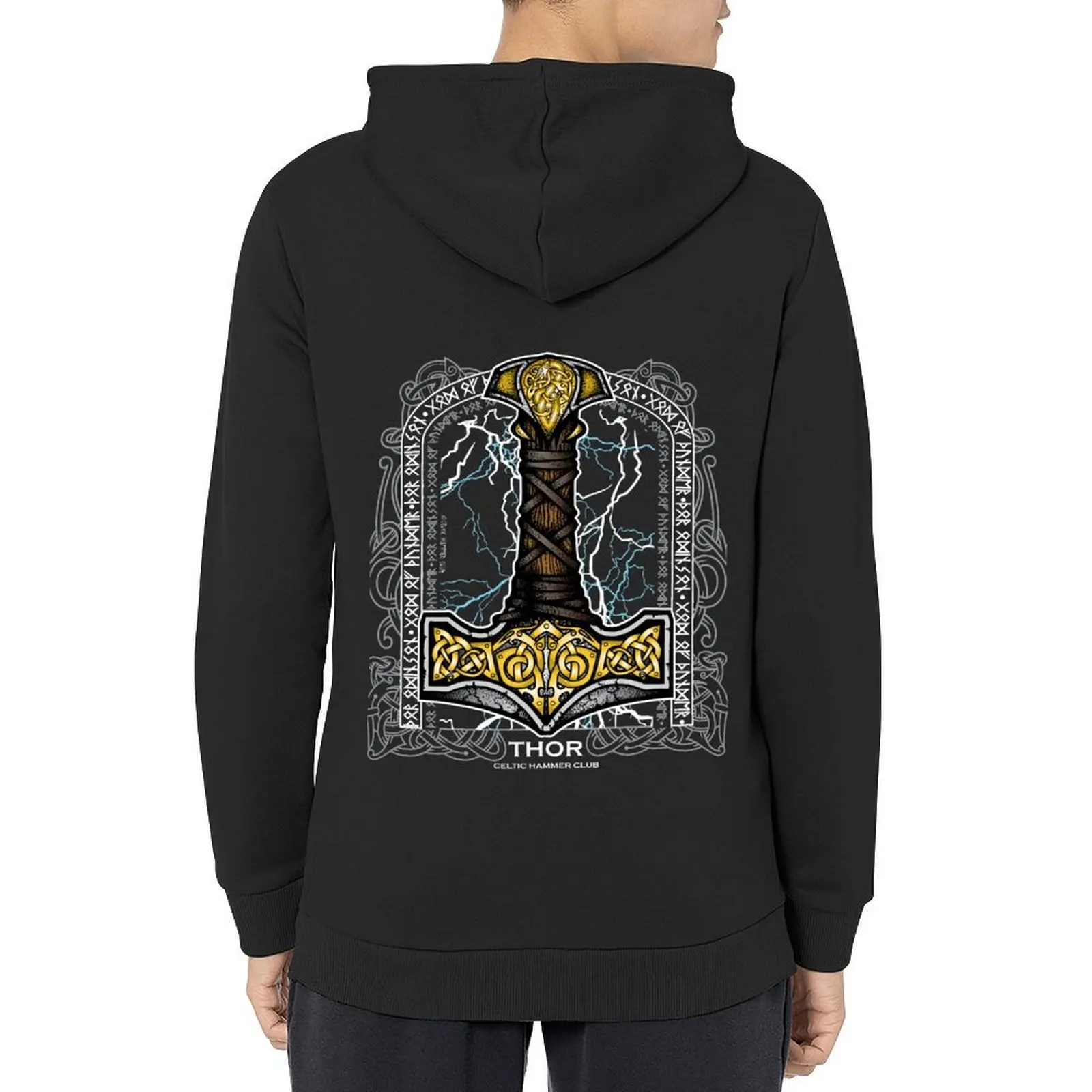 

Thor Odinson, God of Thunder (Full Color) Hoodie men's clothing hooded shirt men's sweat-shirt men's clothes mens hoodies