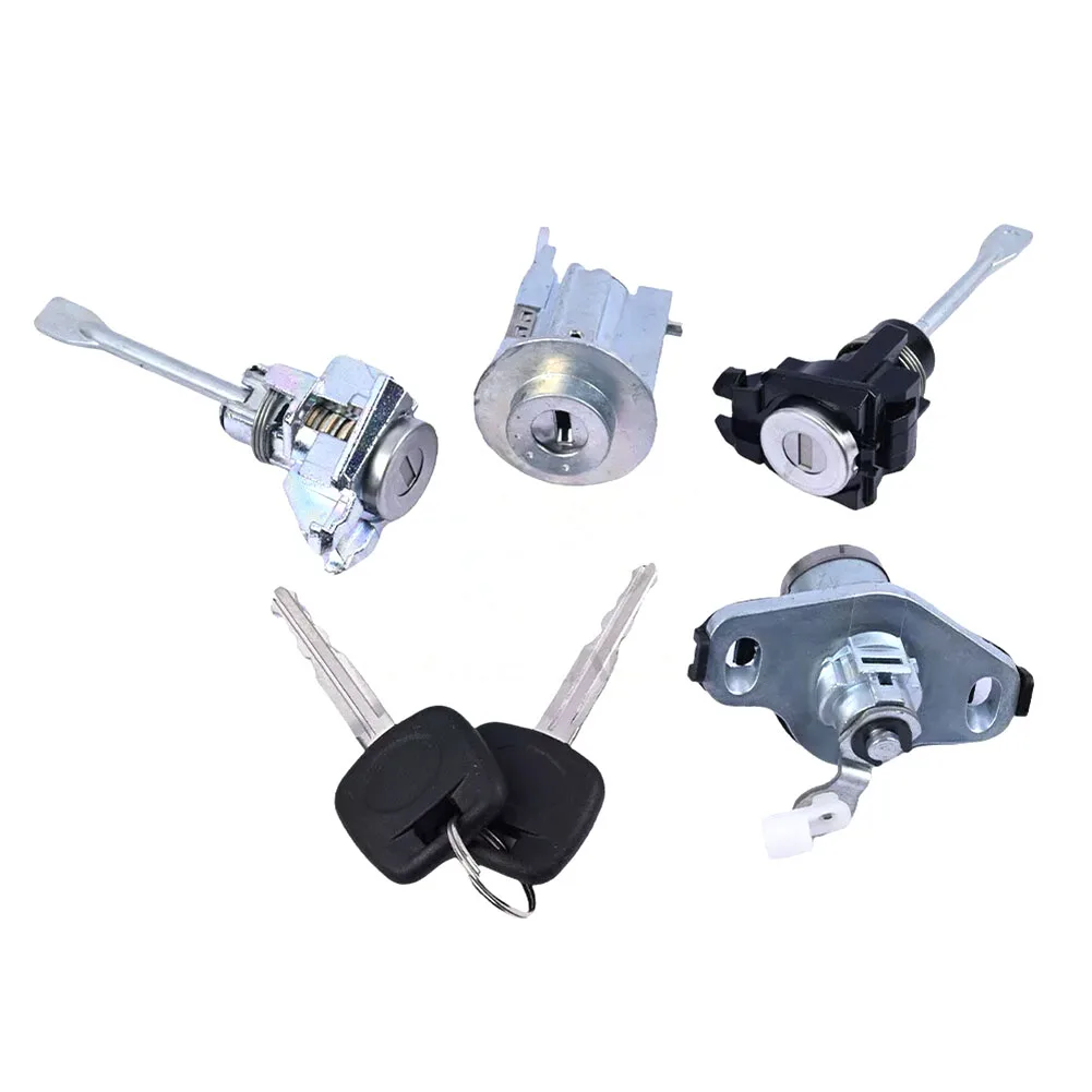 

Silver Door Lock Cylinder Anti-Corrosion Material Metal Construction Non-Deformation Feature Automotive Security