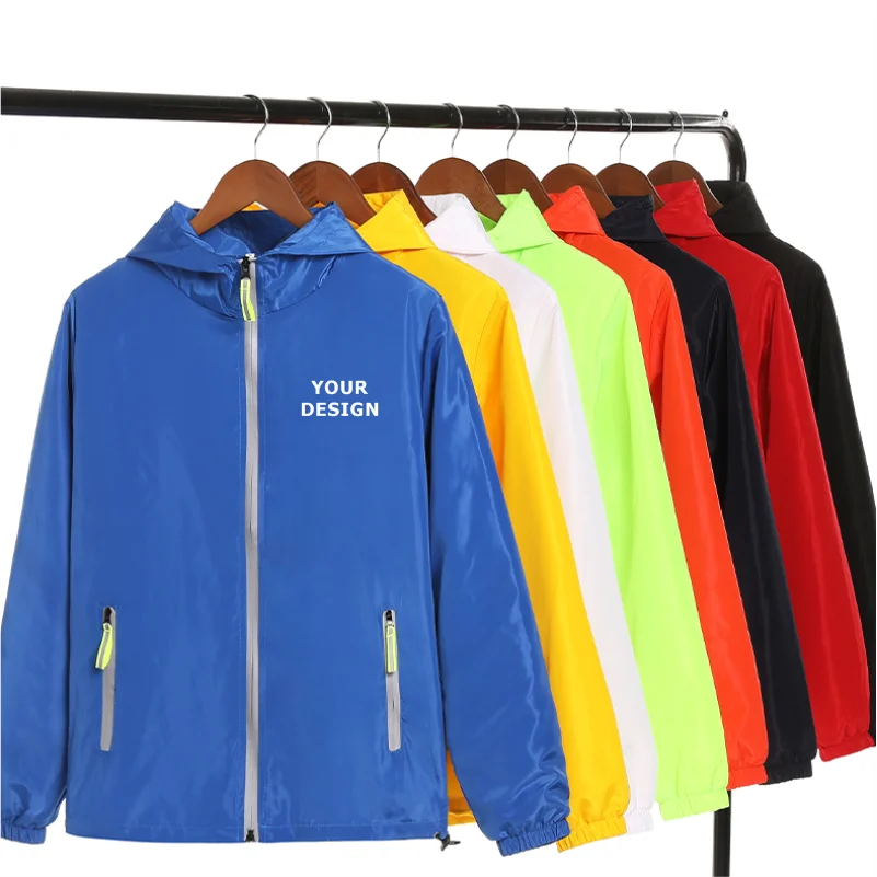 

Мужская повседневная куртка-ветровка с индивидуальным дизайном: водонепроницаемая, ветрозащитная, дышащая, со светоотражающими элементами и капюшоном, для активного отдыха и спорта