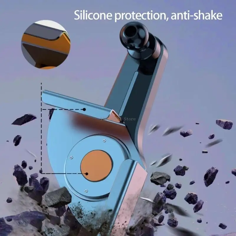 Flexible Adjustable Phone Stand For Vehicle Screen Residues Without Mount