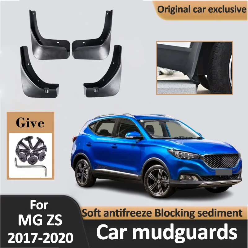 

Auto Fender Mudflaps For MG ZS MGZS 2017 2018 2019 2020 Front Rear Wheel Mudguards Splashproof Tools Mud-Proof Car Accessories