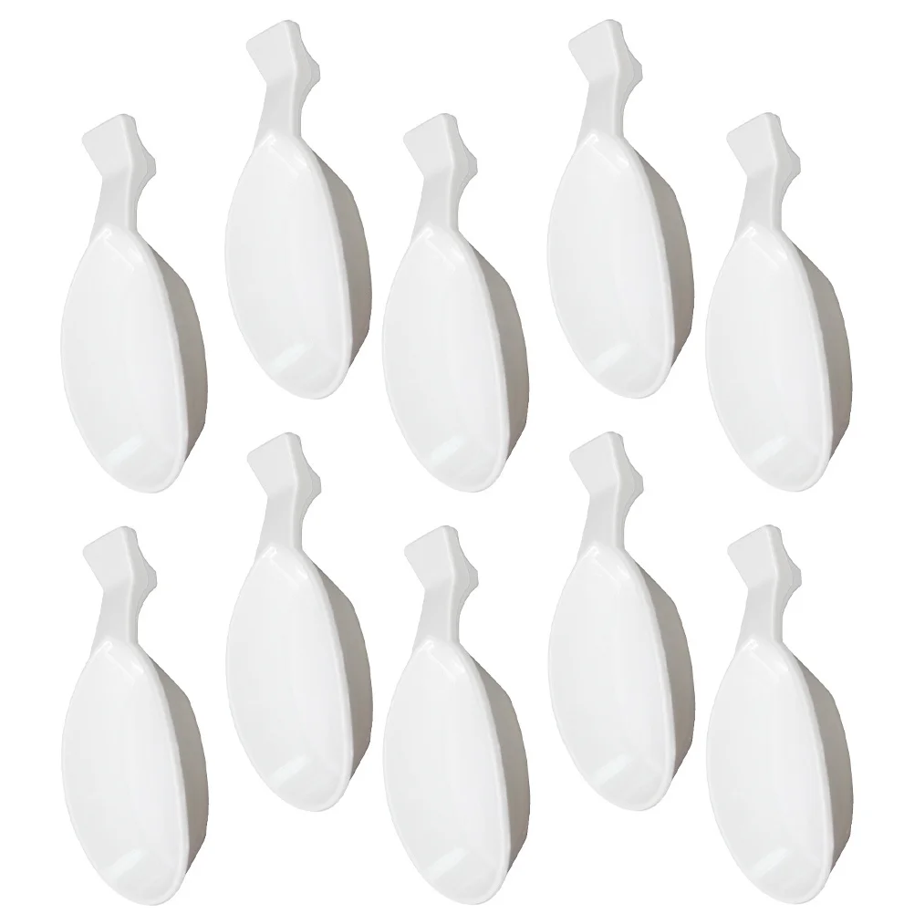 30 ชิ้นจานหมึกสร้างสรรค์สำหรับงานเขียนพู่กันจีน อุปกรณ์ล้างพู่กันอเนกประสงค์ น้ำหนักเบา ดีไซน์กะทัดรัด