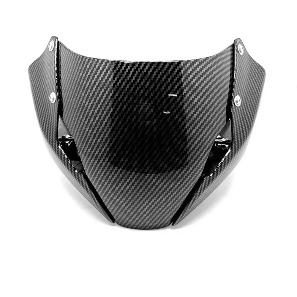 Hydro Dipped Carbon Fiber Finish Front Headlight Windshield Fairing For DUCATI MONSTER 821 / Stealth 2021 +