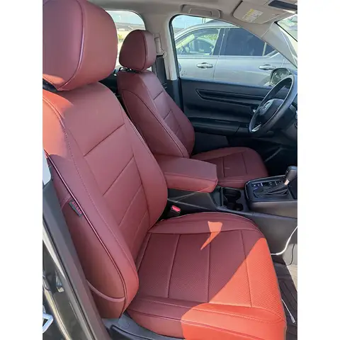 Accessori per auto su misura Coprisedili Set completo in ecopelle per 2023 2024 2025 2026 Honda CRV per camion SUV completamente coperto