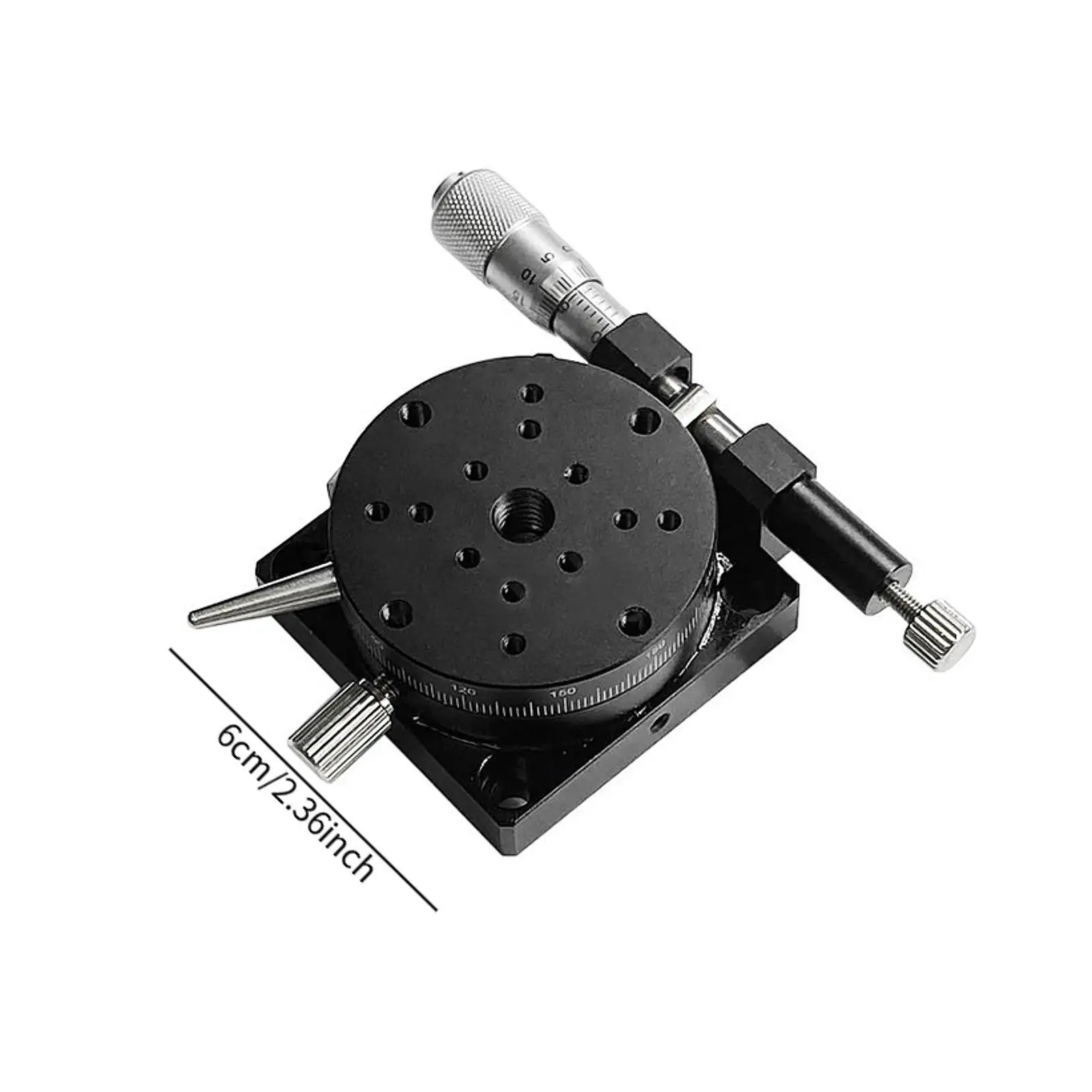 Axes R que giram o diâmetro leve resistente 6cm do conjunto simples da fase linear