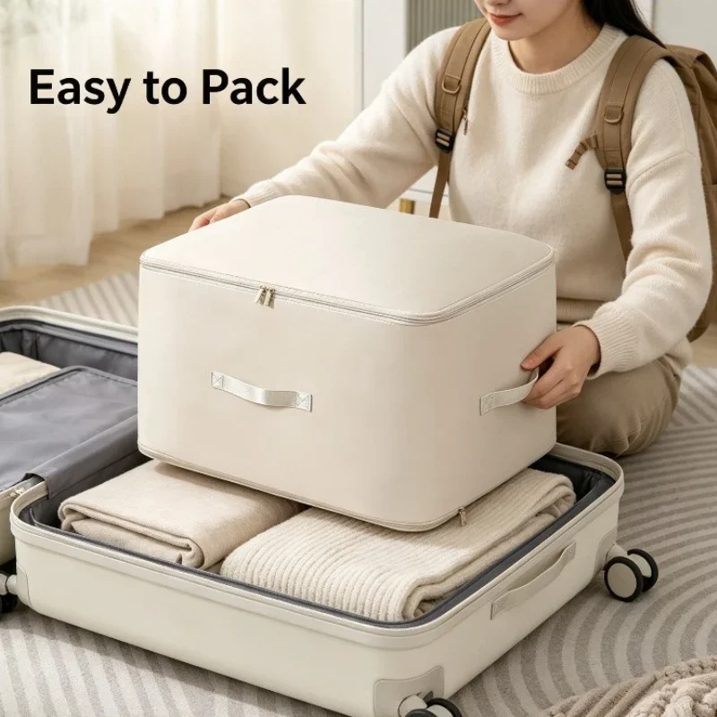 Duvet Down Jacket Compressed Storage Bag Wardrobe Finishing Bag Portable Storage Bag Travel Finishing Bag
