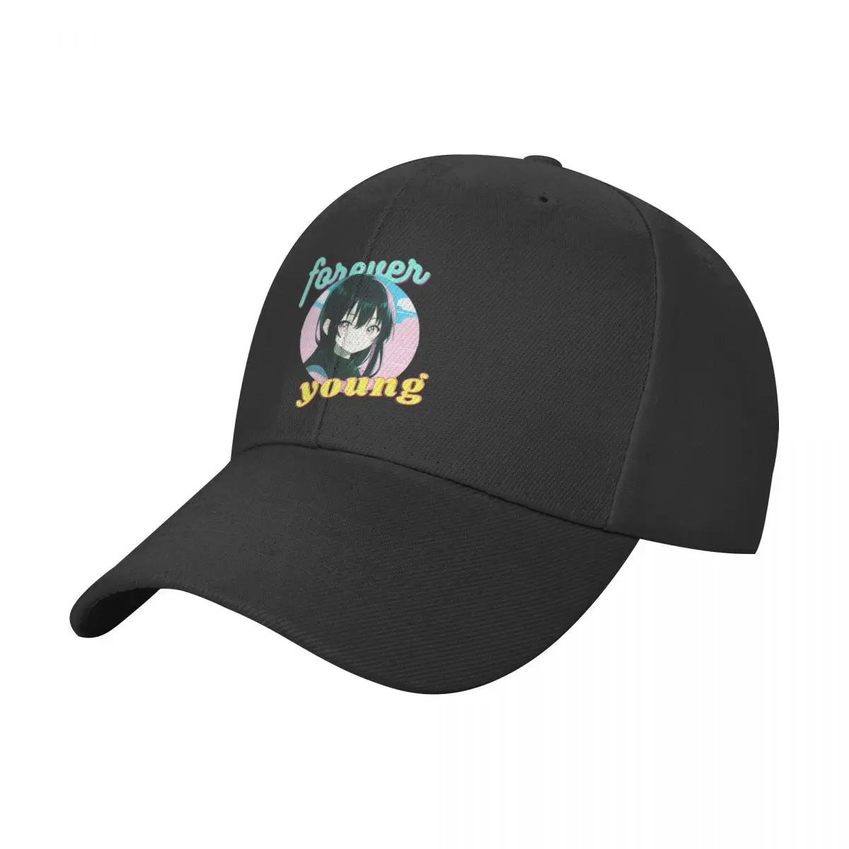 Forever young...at heart Baseball Cap Golf Hat Snap Back Hat Sunscreen party Hat Boy Child Women's