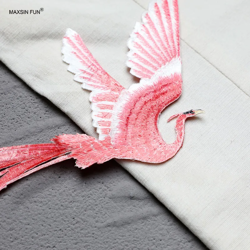 Cute Cartoon Phoenix Patch for Clothing Sticker Iron on Cartoon Animal Patches for Clothes DIY Decoration ​